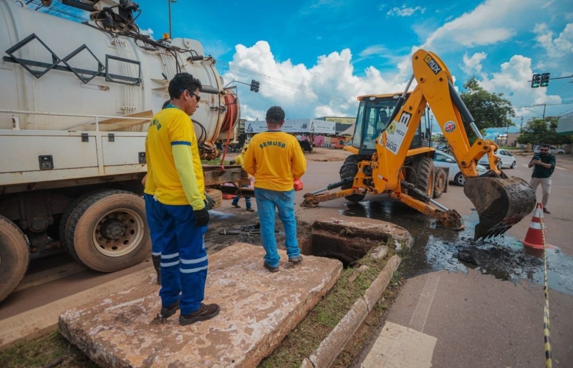 Primeiro ano de gestão reúne ações em áreas centrais de Porto Velho