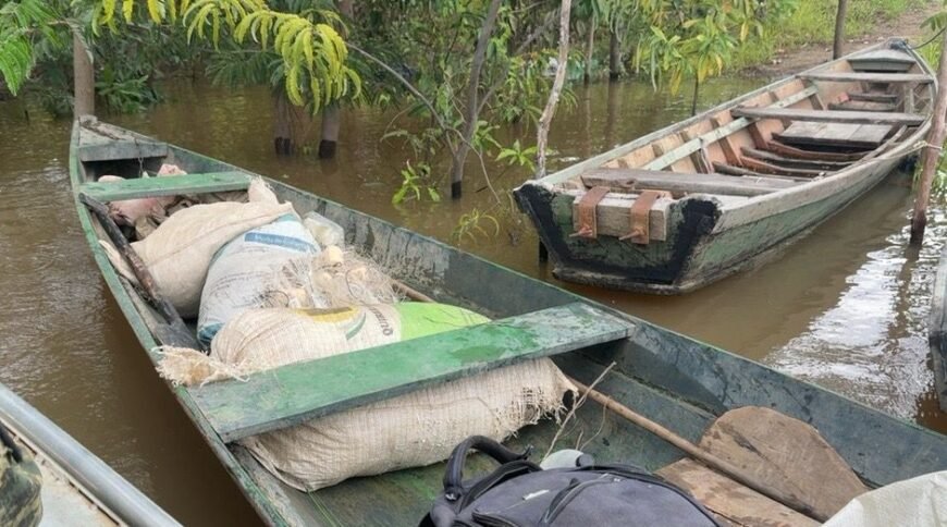 Fiscalização ambiental apreende 18 mil metros de redes no defeso em Rondônia